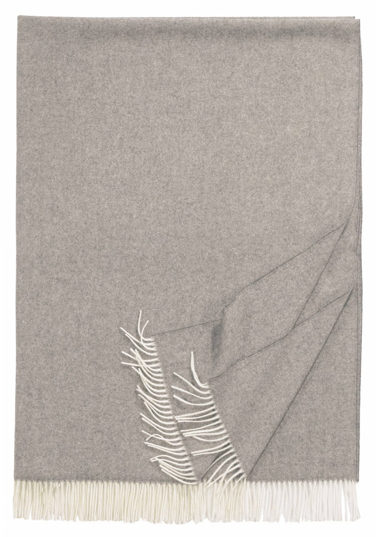 Lammwoll Plaid Boston von Eagle Products in der Farbe Maus