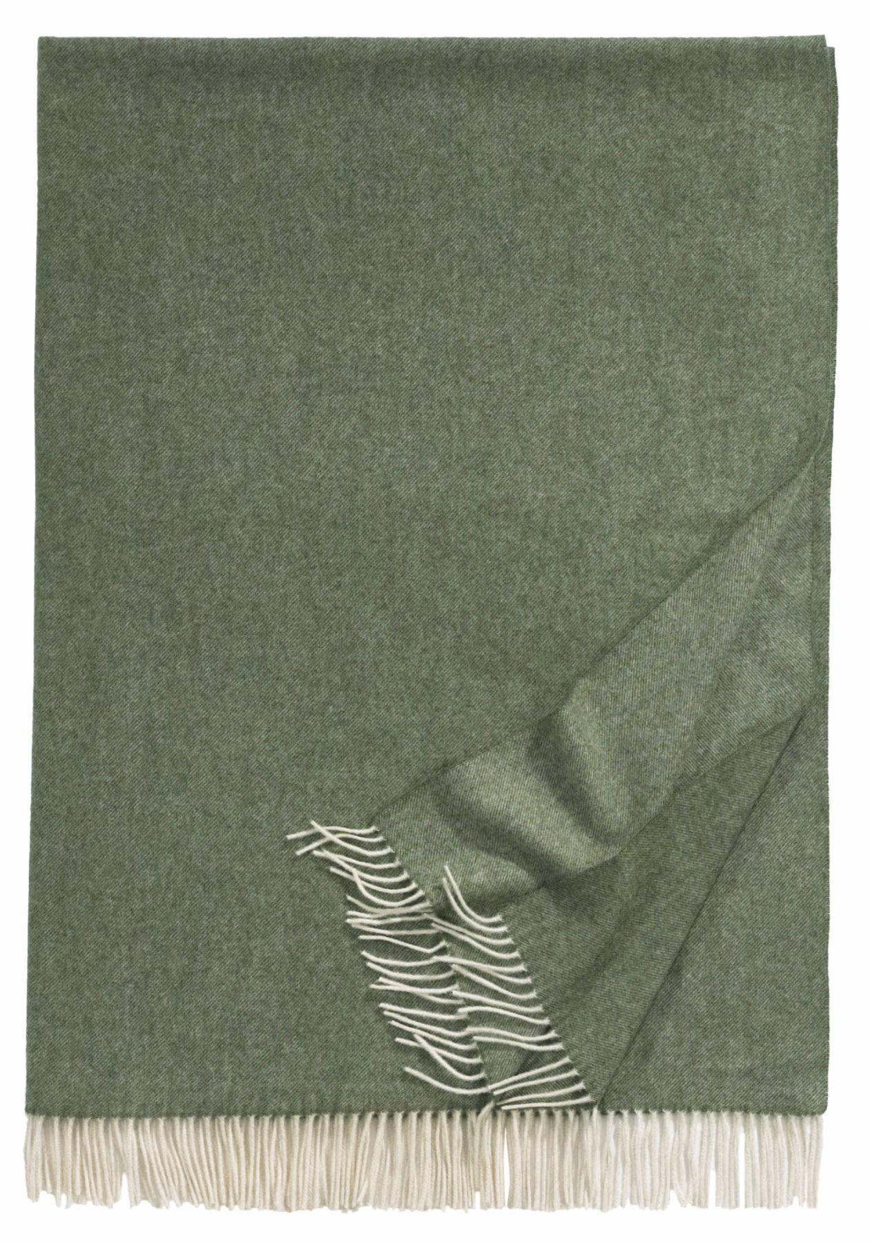 Lammwoll Plaid Boston von Eagle Products in der Farbe Loden