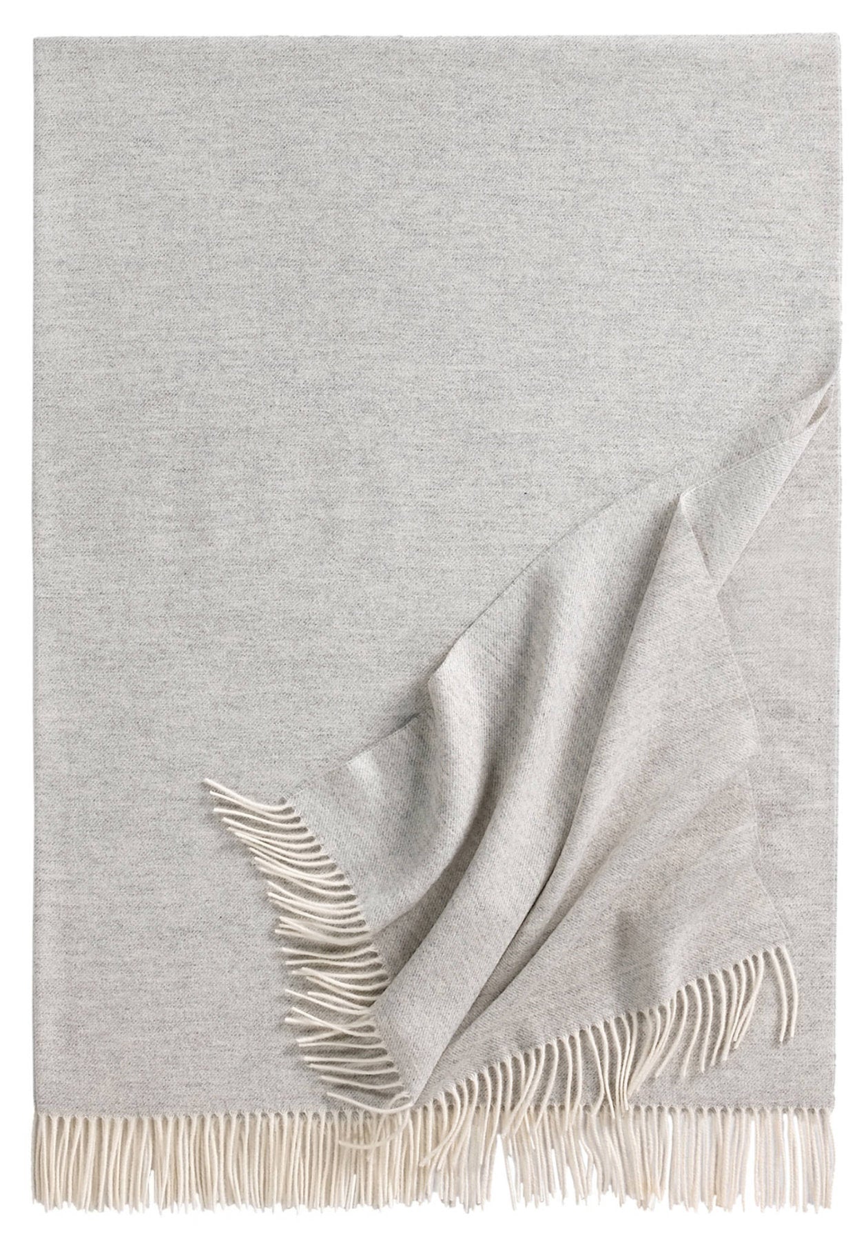 Lammwoll Plaid Boston von Eagle Products in der Farbe Silber