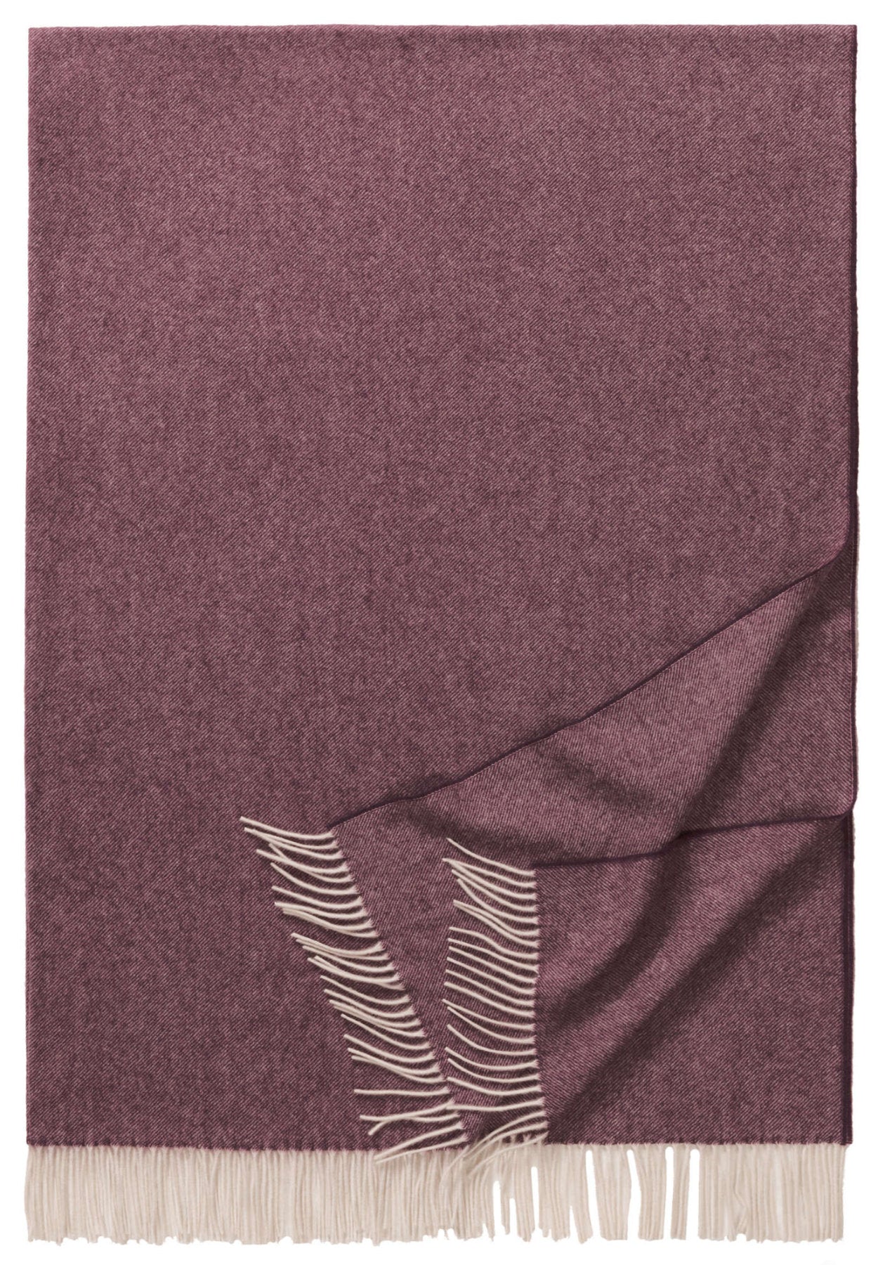 Lammwoll Plaid Boston von Eagle Products in der Farbe Purple