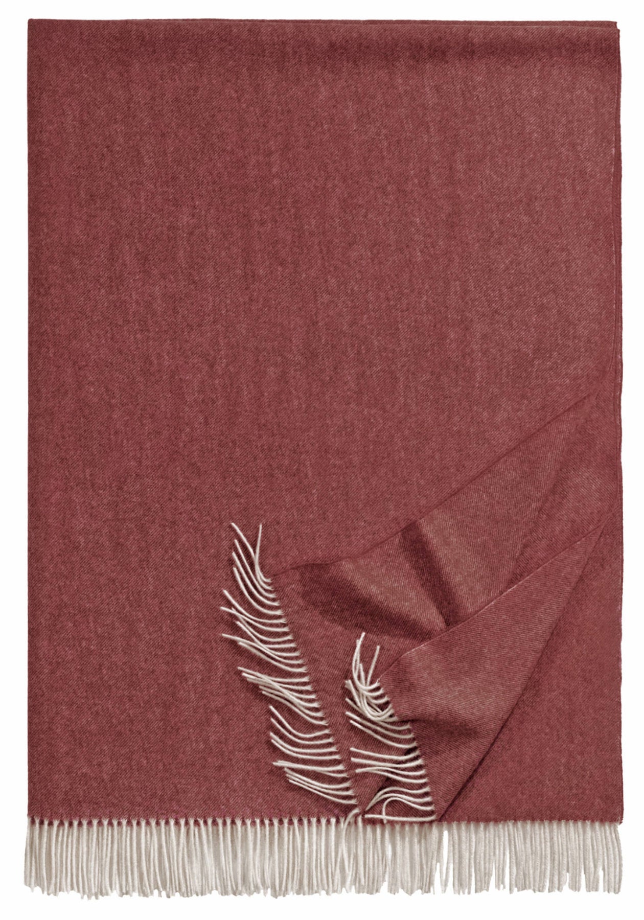 Lammwoll Plaid Boston von Eagle Products in der Farbe Rost