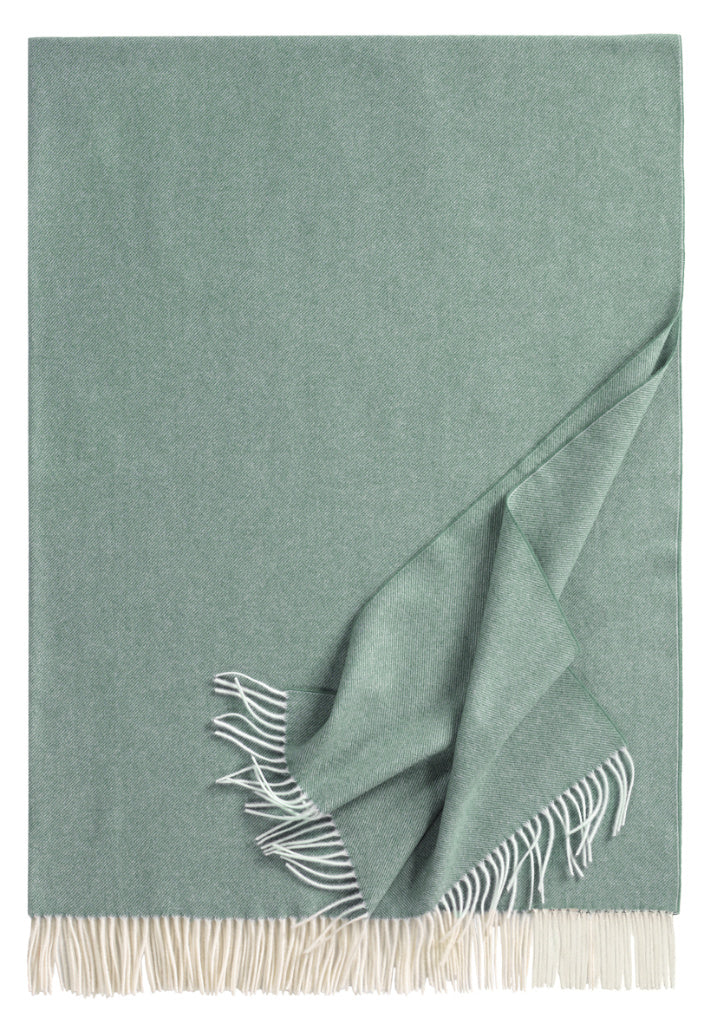 Lammwoll Plaid Boston von Eagle Products in der Farbe Salbei