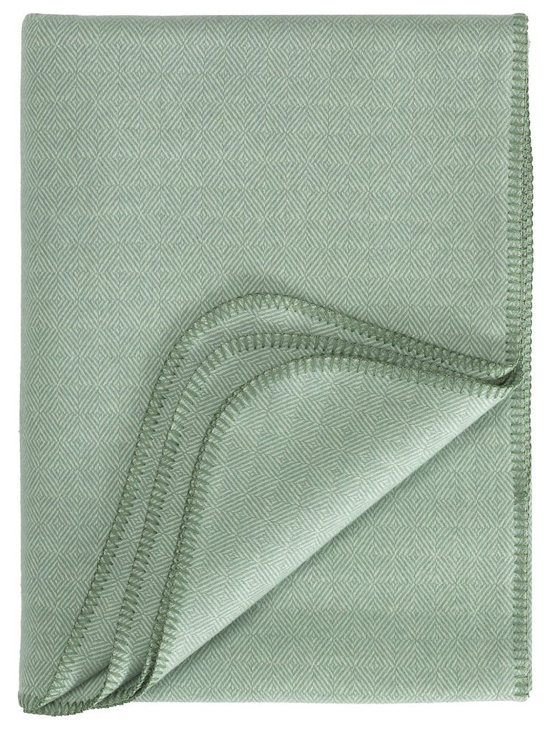 Schurwoll Plaid Aberdeen von Eagle Products aus reiner Merino Schurwolle in der Farbe Salbei