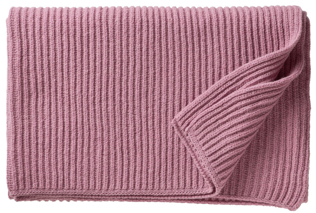 Kinder-Wolldecke Pippa aus 80 % Merinowolle in der Farbe Mauve