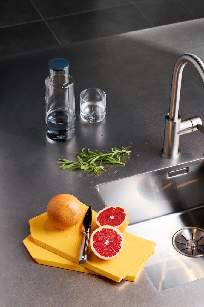 Kleine Crushgrind Schneidebretter Zurich aus BPA-freiem Kunststoff in der Farbe Masala