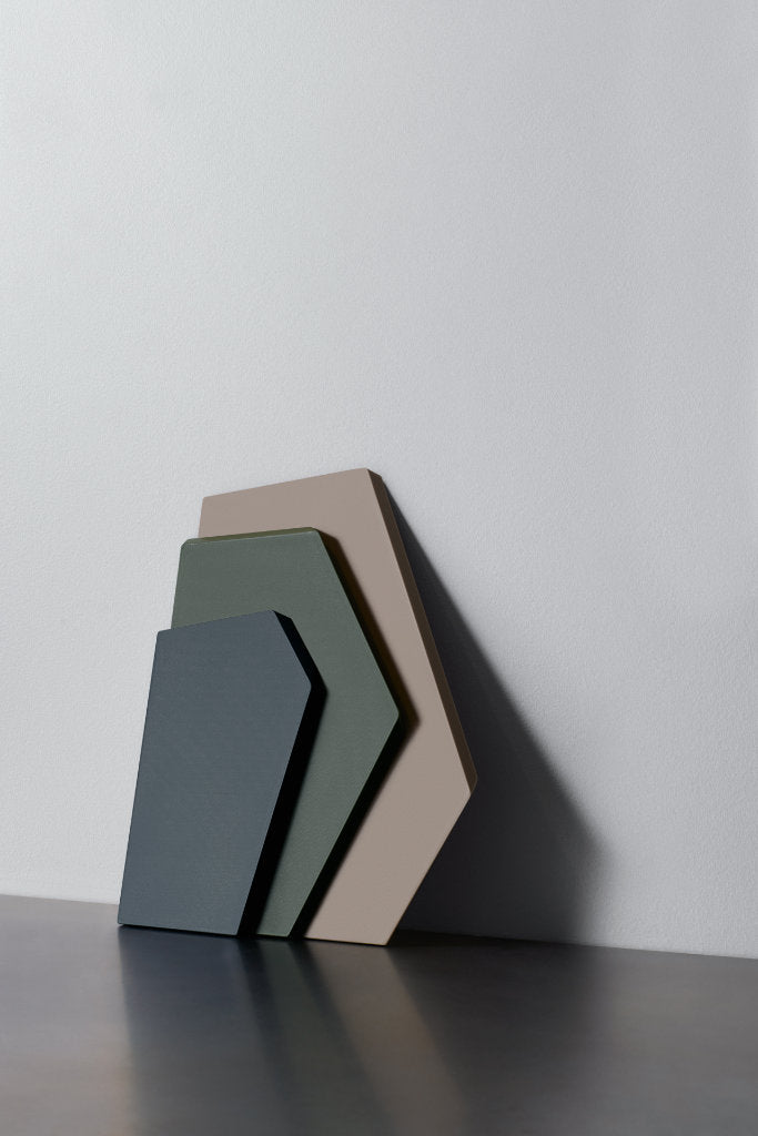 Crushgrind Schneidebretter Zurich aus BPA-freiem Kunststoff in drei Größen in den Farben Blueberry, Parsley und Cumin