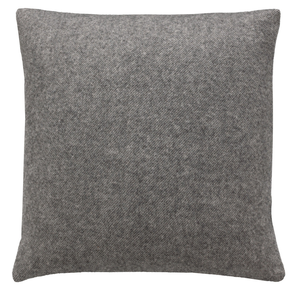 Kissenbezug Boston von Eagle Products aus reiner Merino Schurwolle mit Reissverschluss, Größe L 50 x 50 cm in der Farbe Flanell