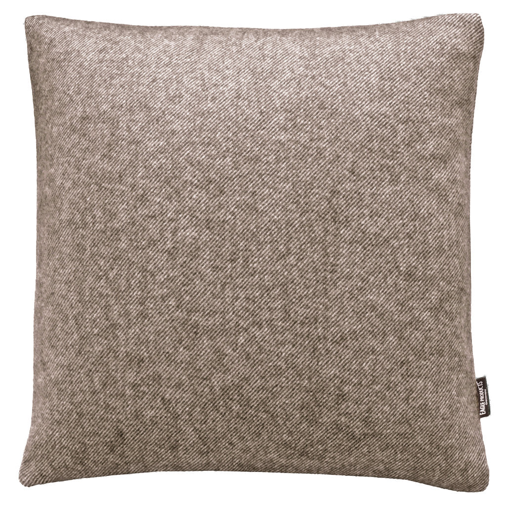 Kissenbezug Boston von Eagle Products aus reiner Merino Schurwolle mit Reissverschluss, Größe L 50 x 50 cm in der Farbe Muskat