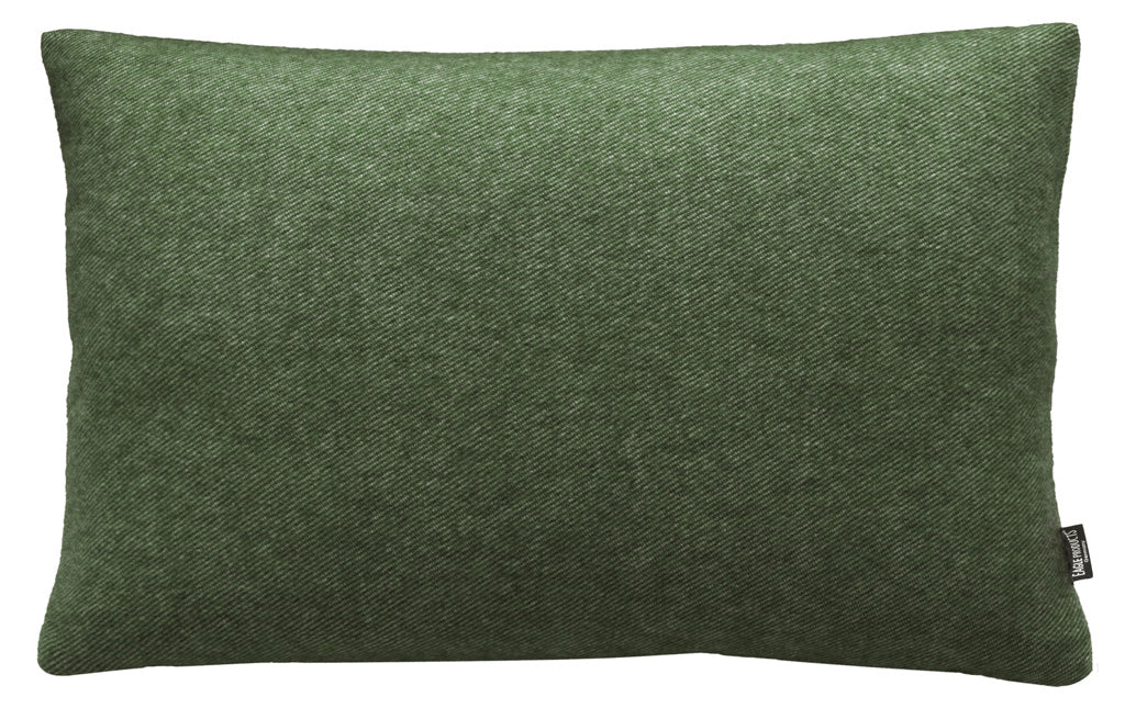 Kissenbezug Boston von Eagle Products aus reiner Merino Schurwolle mit Reissverschluss, Größe M 60 x 40 cm in der Farbe Loden