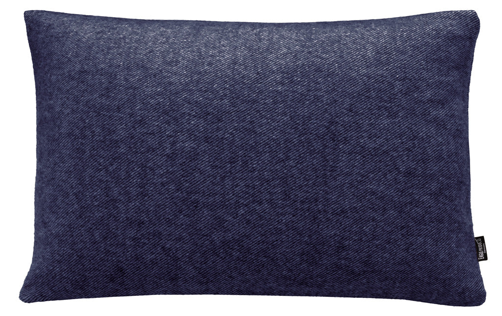 Kissenbezug Boston von Eagle Products aus reiner Merino Schurwolle mit Reissverschluss, Größe M 60 x 40 cm in der Farbe Marine
