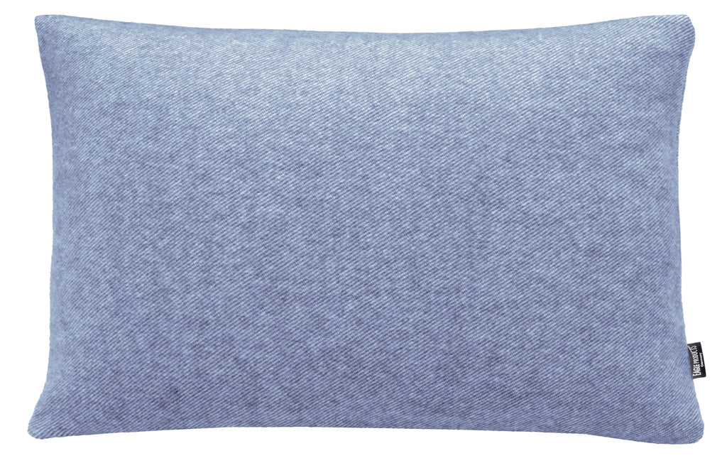 Kissenbezug Boston von Eagle Products aus reiner Merino Schurwolle mit Reissverschluss, Größe M 60 x 40 cm in der Farbe Jeans