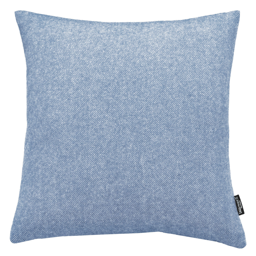 Kissenbezug Boston von Eagle Products aus reiner Merino Schurwolle mit Reissverschluss, Größe S 40 x 40 cm in der Farbe Jeans