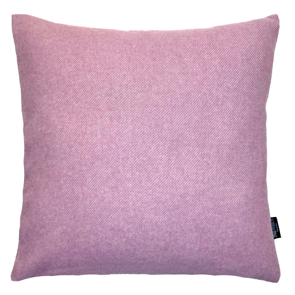Kissenbezug Boston von Eagle Products aus reiner Merino Schurwolle mit Reissverschluss, Größe S 40 x 40 cm in der Farbe Mauve
