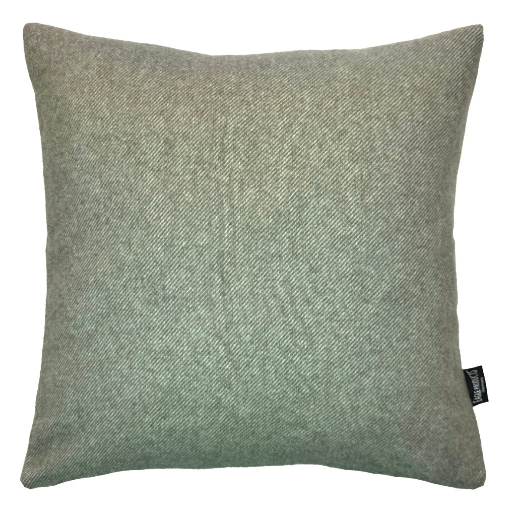 Kissenbezug Boston von Eagle Products aus reiner Merino Schurwolle mit Reissverschluss, Größe S 40 x 40 cm in der Farbe Khaki