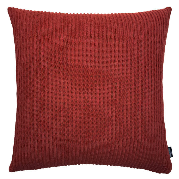 Kissenbezug Malmö aus Schurwolle von Eagle Products, Größe L quadratisch in der Farbe Rost