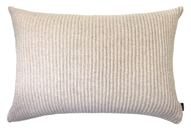 Kissenbezug Malmö aus Schurwolle von Eagle Products, Größe M rechteckig in der Farbe Creme