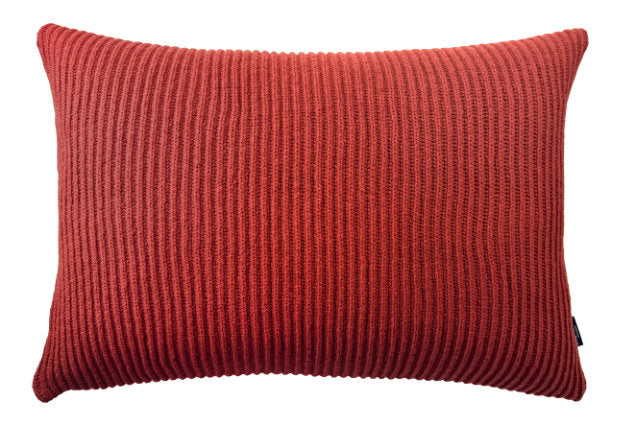 Kissenbezug Malmö aus Schurwolle von Eagle Products, Größe M rechteckig in der Farbe Rost