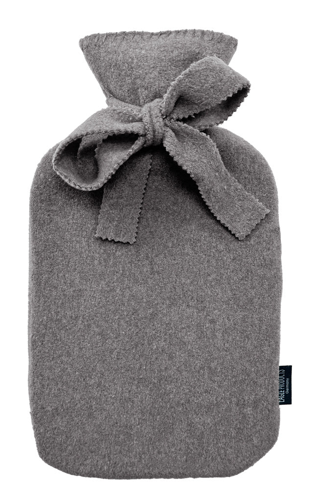 Wärmflasche Tony von Eagle Products mit Bezug aus Fleece in der Farbe Flanell
