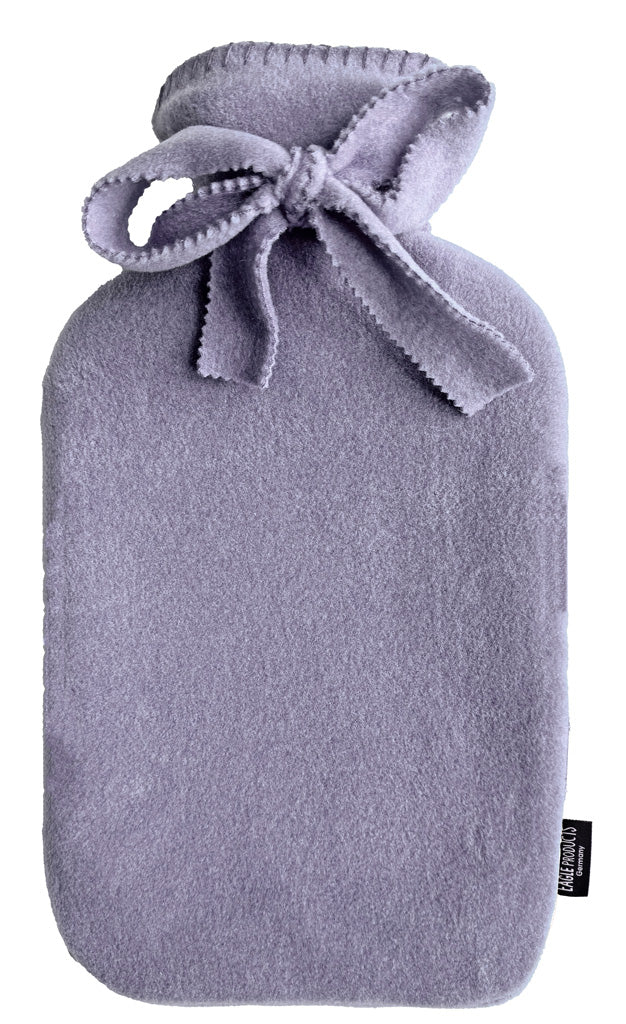 Wärmflasche Tony von Eagle Products mit Bezug aus Fleece in der Farbe Mauve