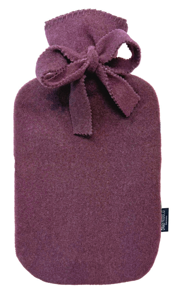 Wärmflasche Tony von Eagle Products mit Bezug aus Fleece in der Farbe Blueberry
