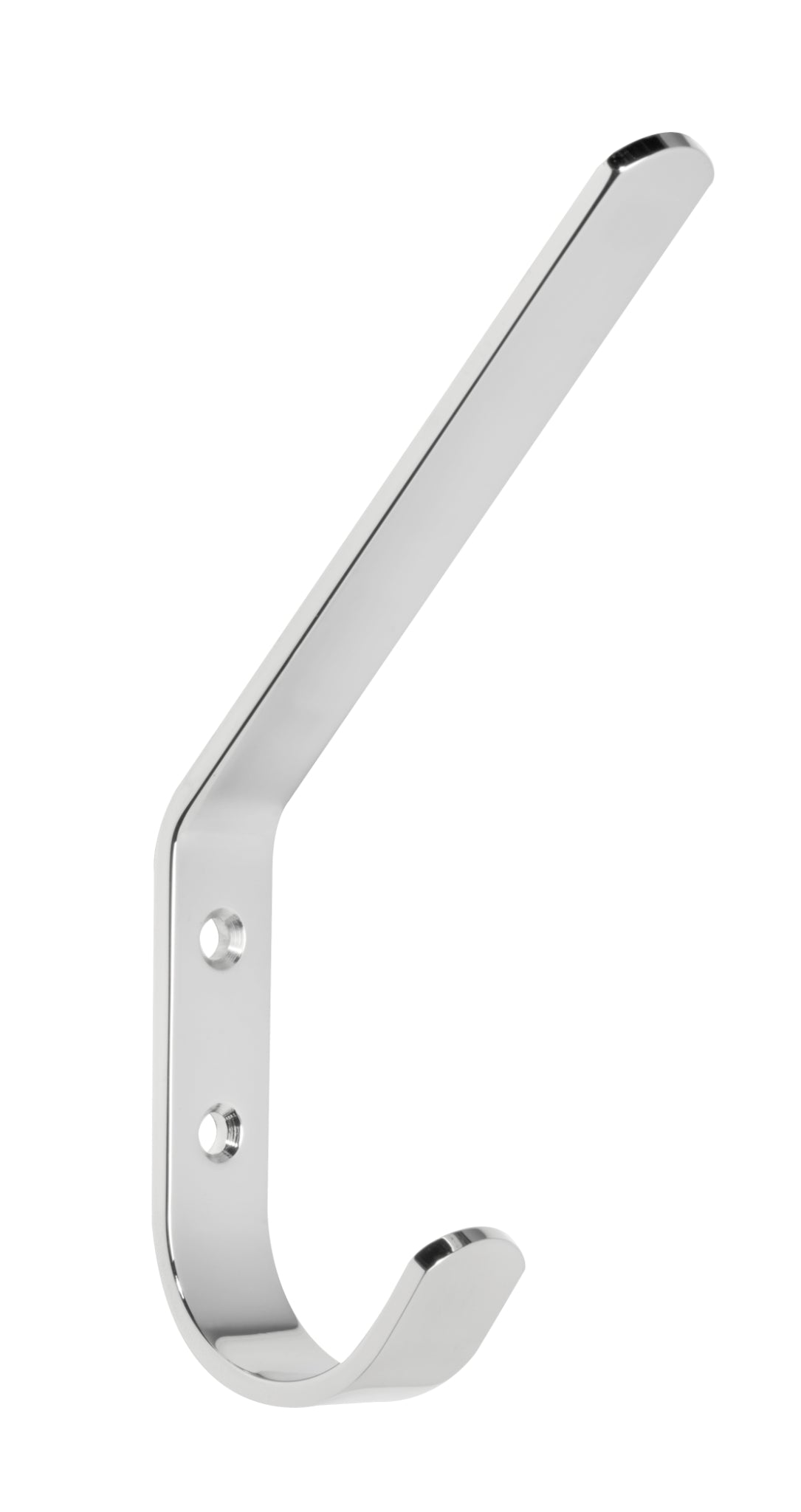 Garderobenhaken Berghöfer von Iserlohner Haken in Messing glänzend vernickelt