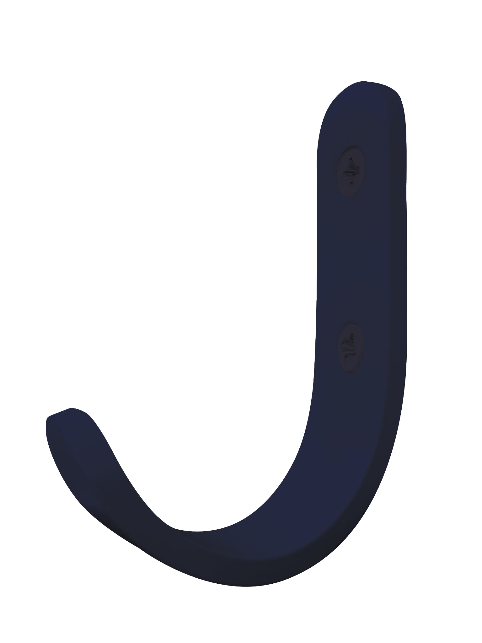 Garderobenhaken Lissabon von Iserlohner Haken, Mantelhaken in Saphirblau