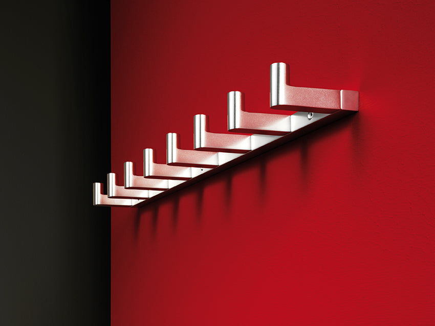 Garderobenleiste 1001 aus Aluminium von Iserlohner Haken