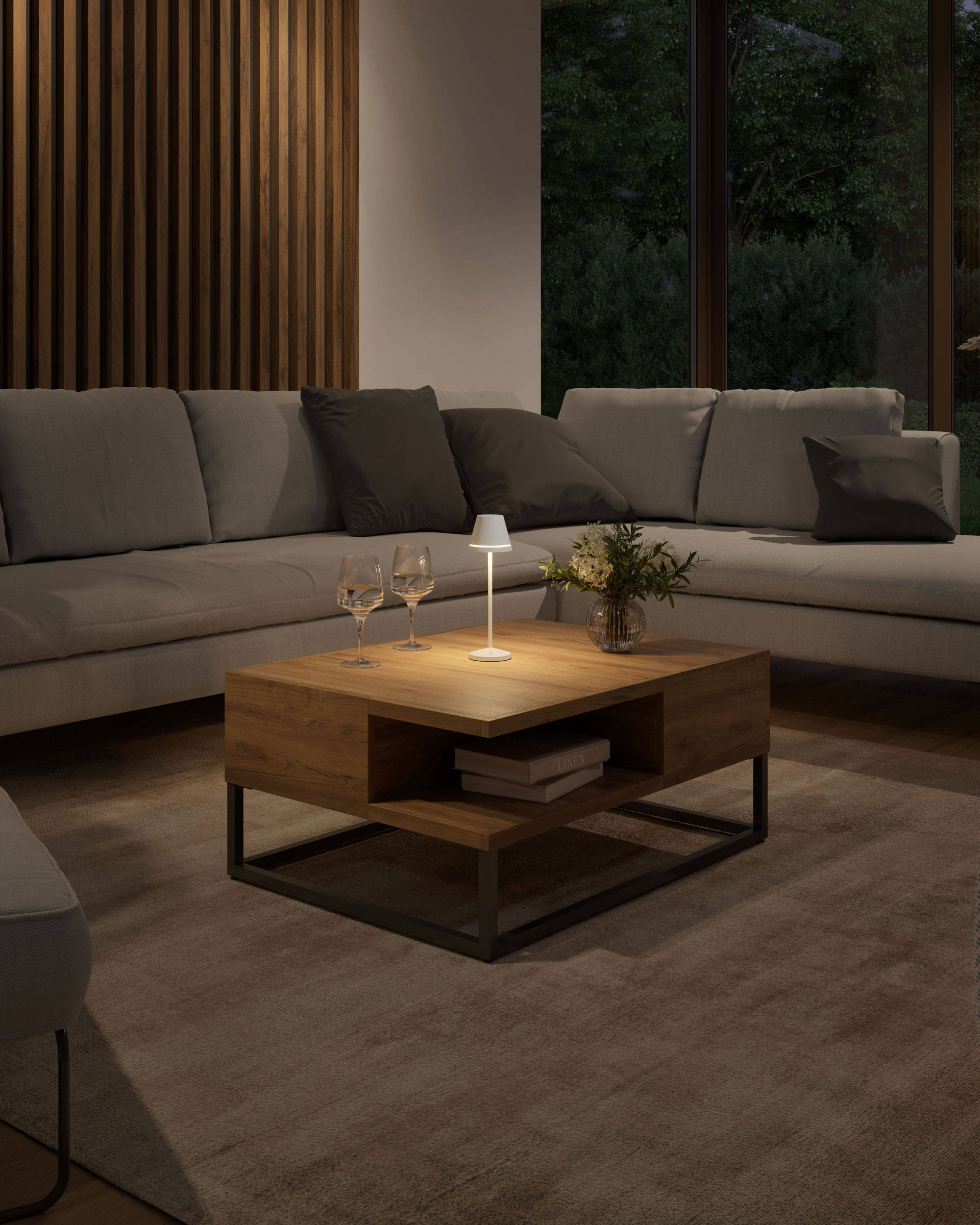 Akku-Tischleuchte Venezia