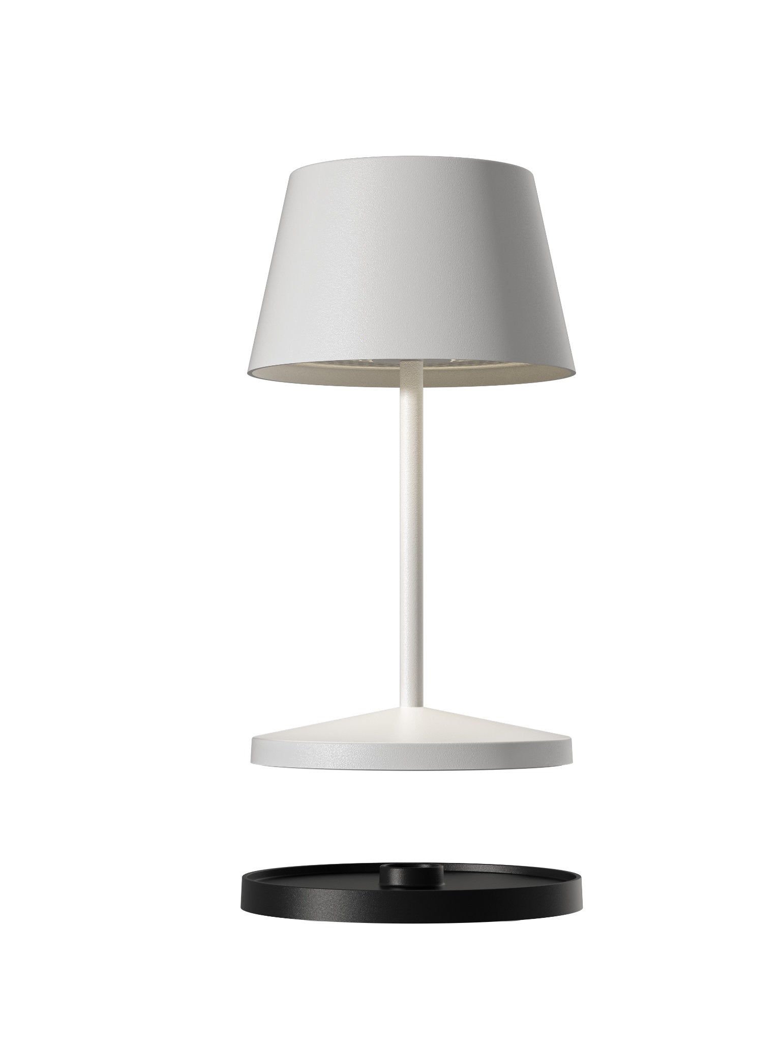 Villeroy & Boch Akku Outdoor Leuchte Seoul 2.0 in Weiß mit Ladestation