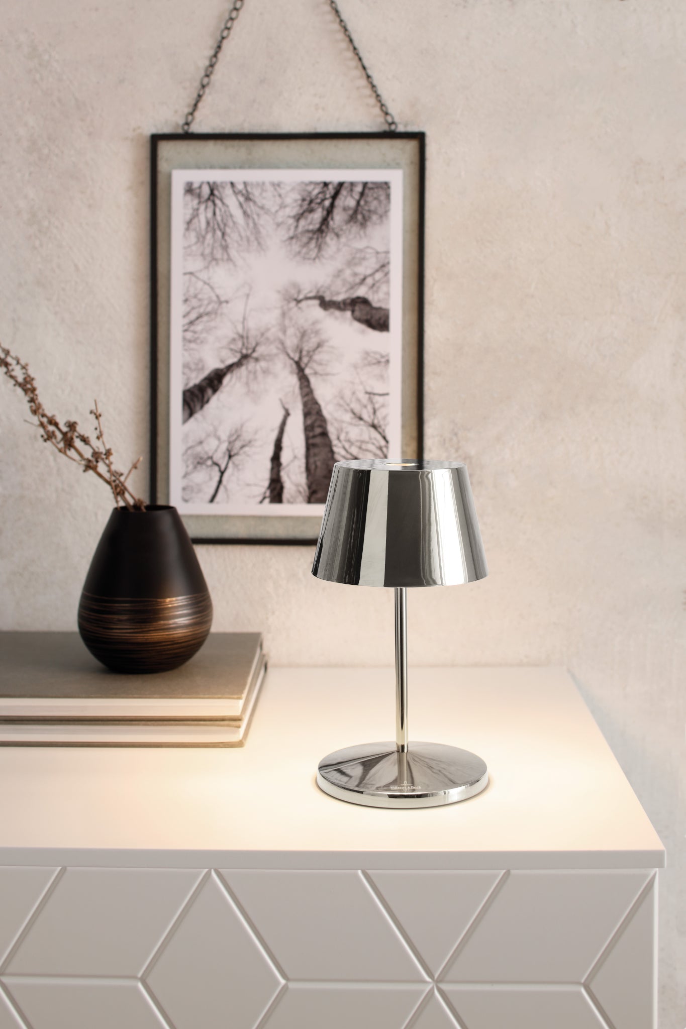 Villeroy & Boch Akkuleuchte Seoul 2.0 in Chrom