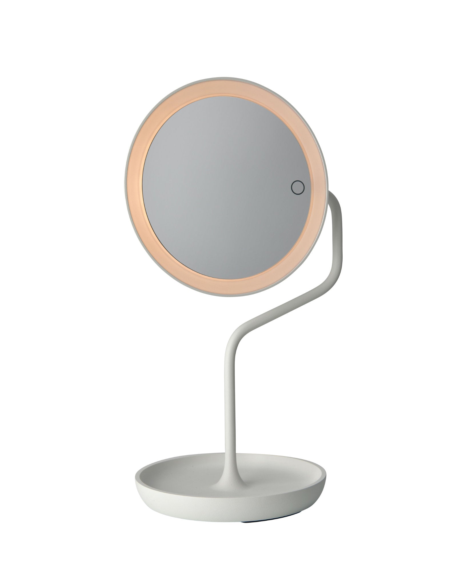 Versailles Kosmetikspiegel mit Beleuchtung und 5fach Vergrößerung von Villeroy & Boch, Farbe Weiß, inklusive Ablage für Schmuck