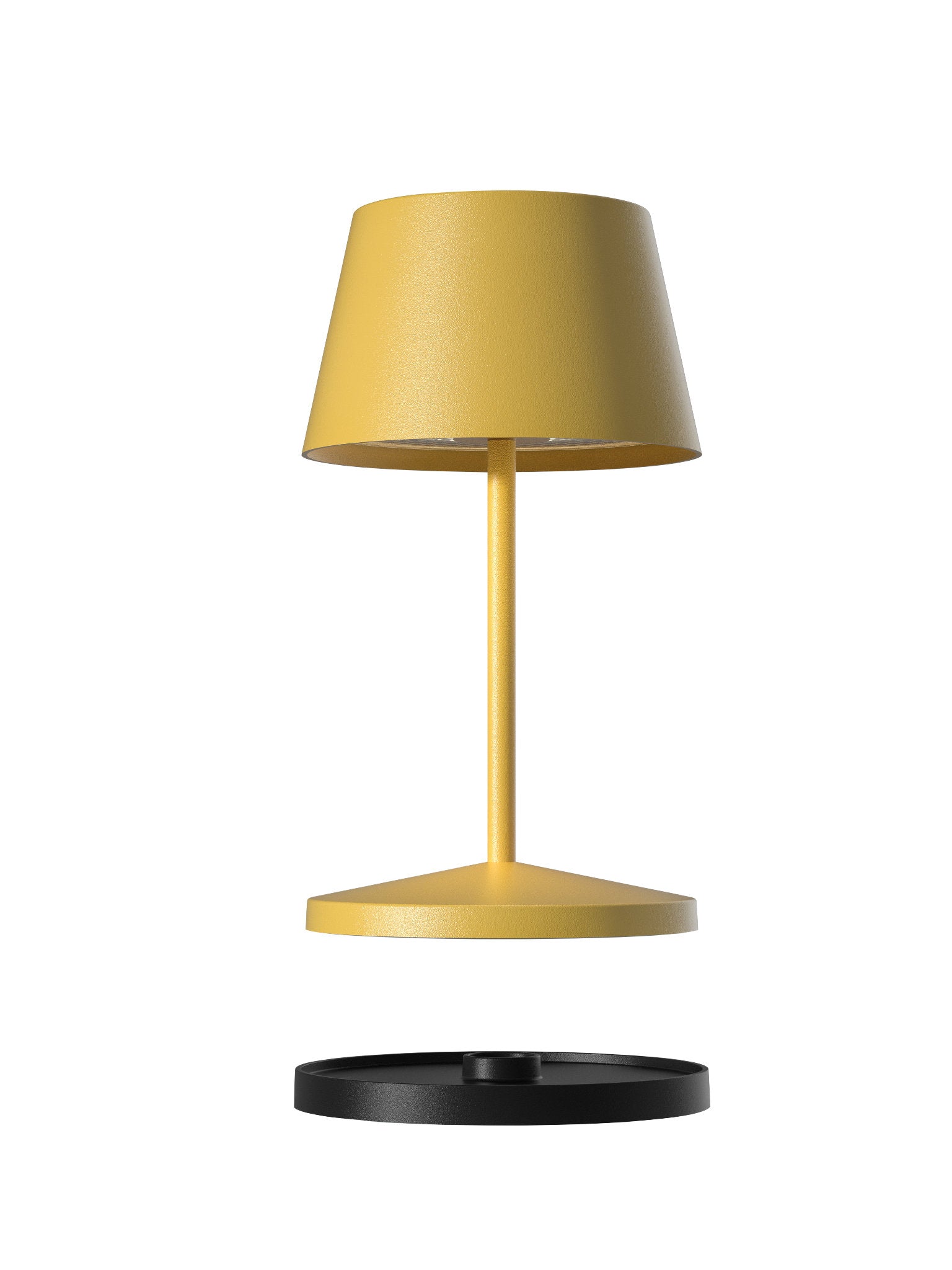 Villeroy & Boch Akku Outdoor Leuchte Seoul 2.0 in Gelb mit Ladestation