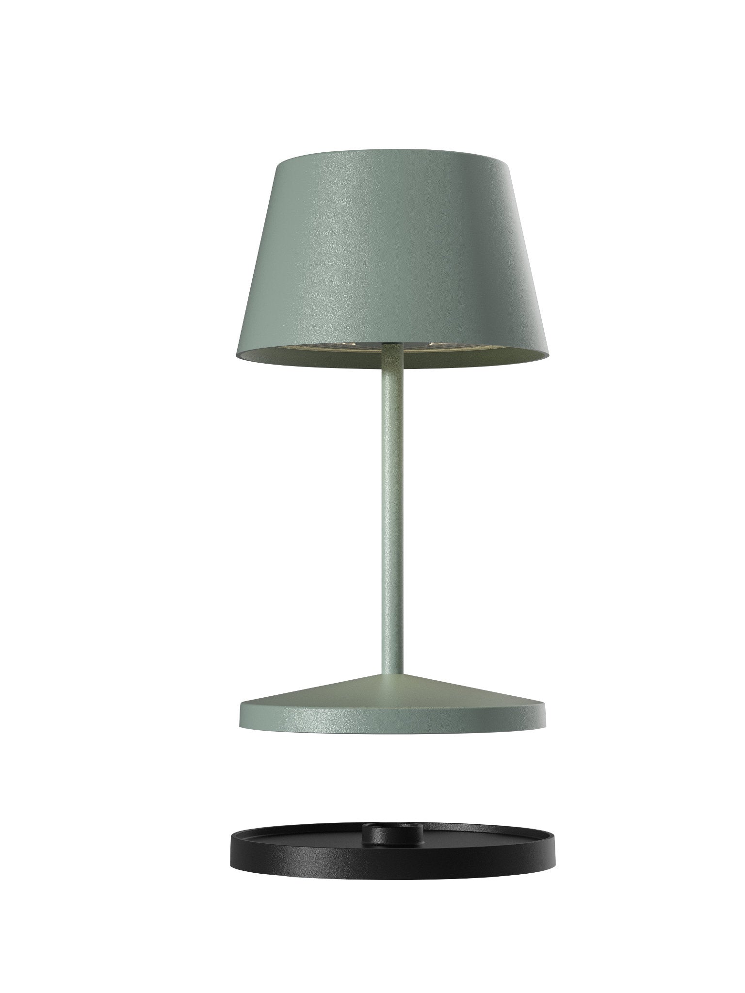 Villeroy & Boch Akku Outdoor Leuchte Seoul 2.0 in Olivgrün mit Ladestation