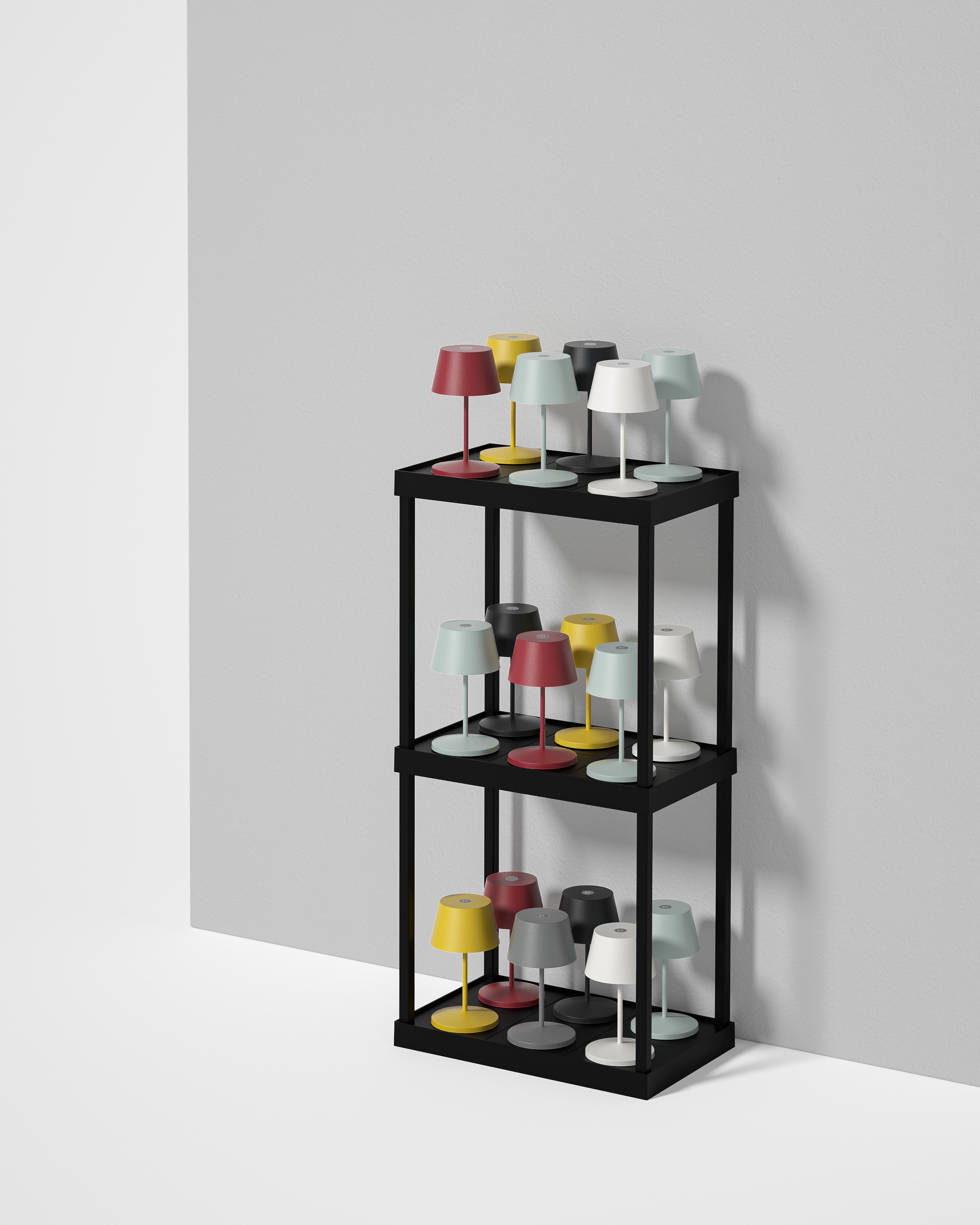 Mehrfach Ladestation für 6 Akku Tischleuchten Seoul und Neapel