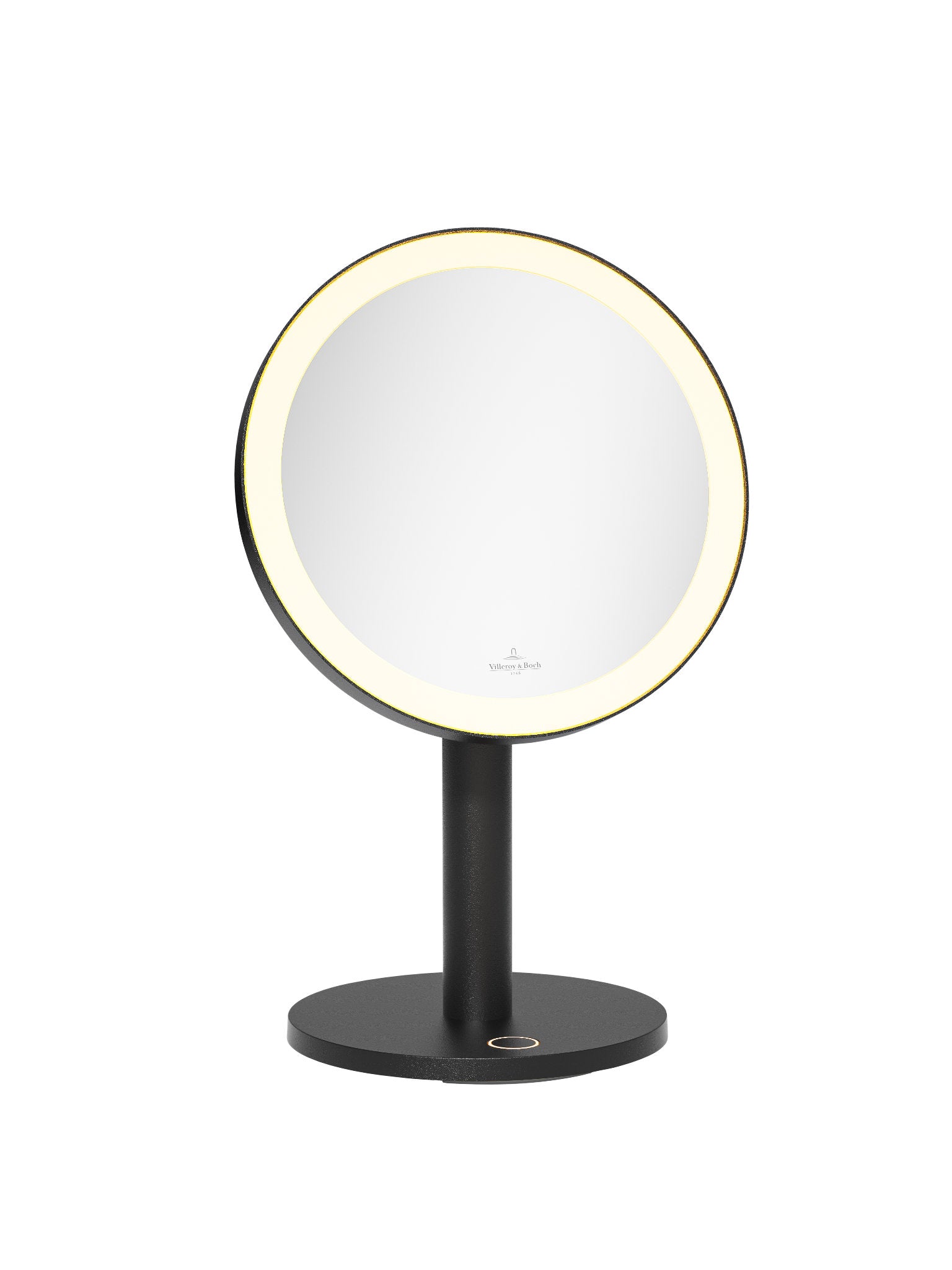 Como Kosmetikspiegel mit Beleuchtung und Vergrößerung von Villeroy & Boch , Farbe Schwarz