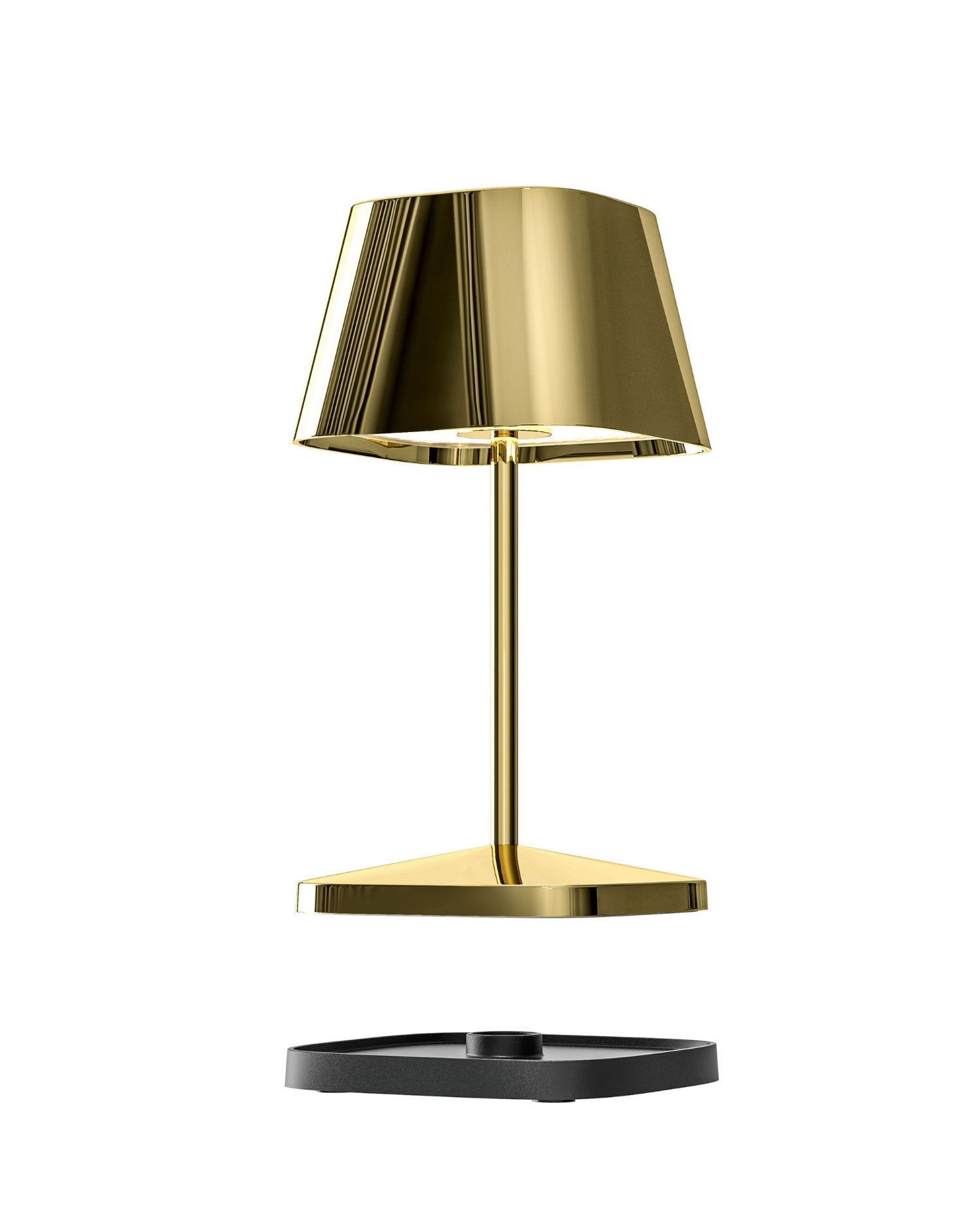 Akku Tischleuchte Neapel RC von Villeroy & Boch, neue Generation, kompatibel mit RC Fernbedienung, Farbe Gold