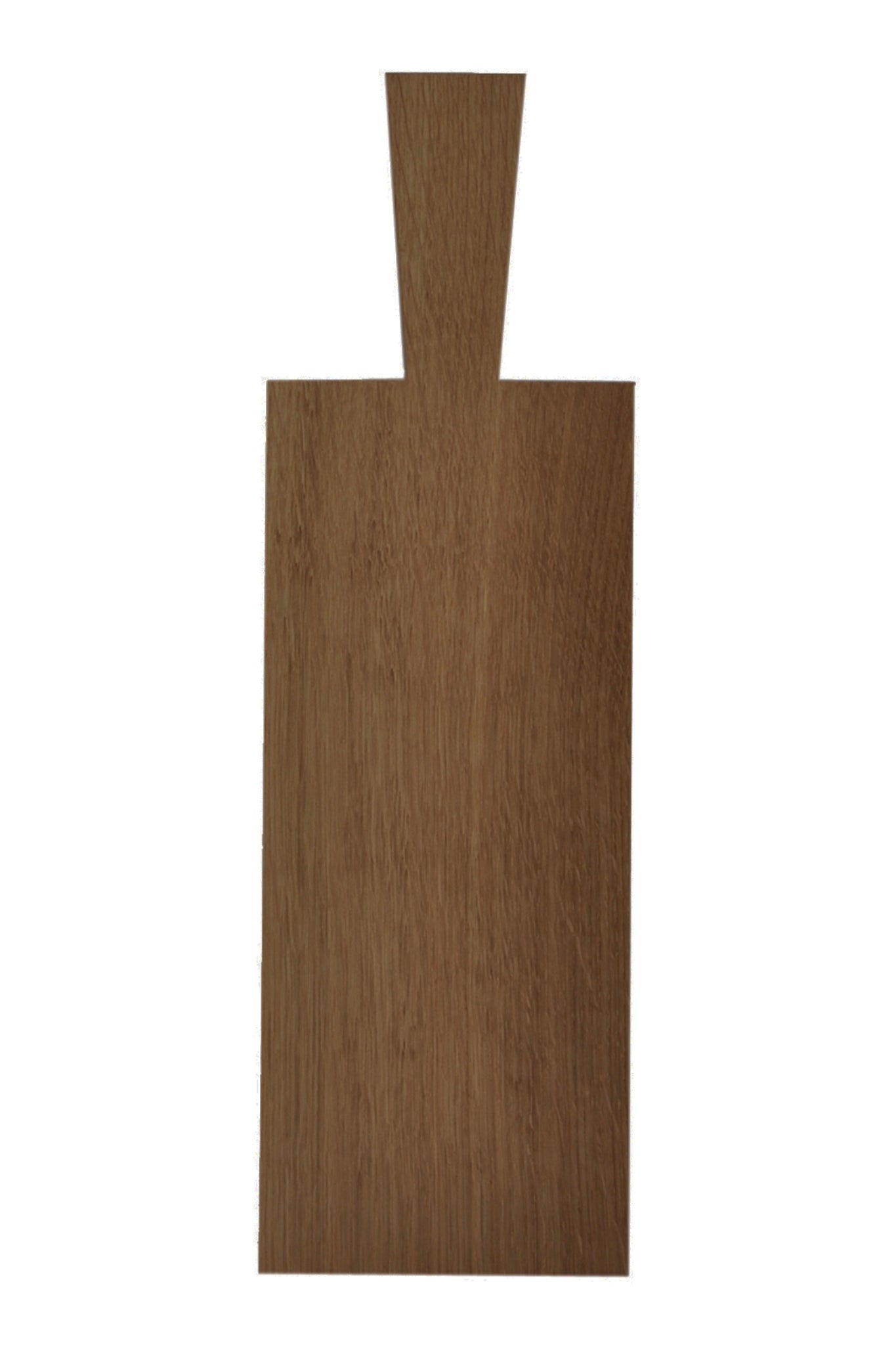 Brett mit Griff aus massiver Eiche dunkel geölt – Raumgestalt Schneidebrett