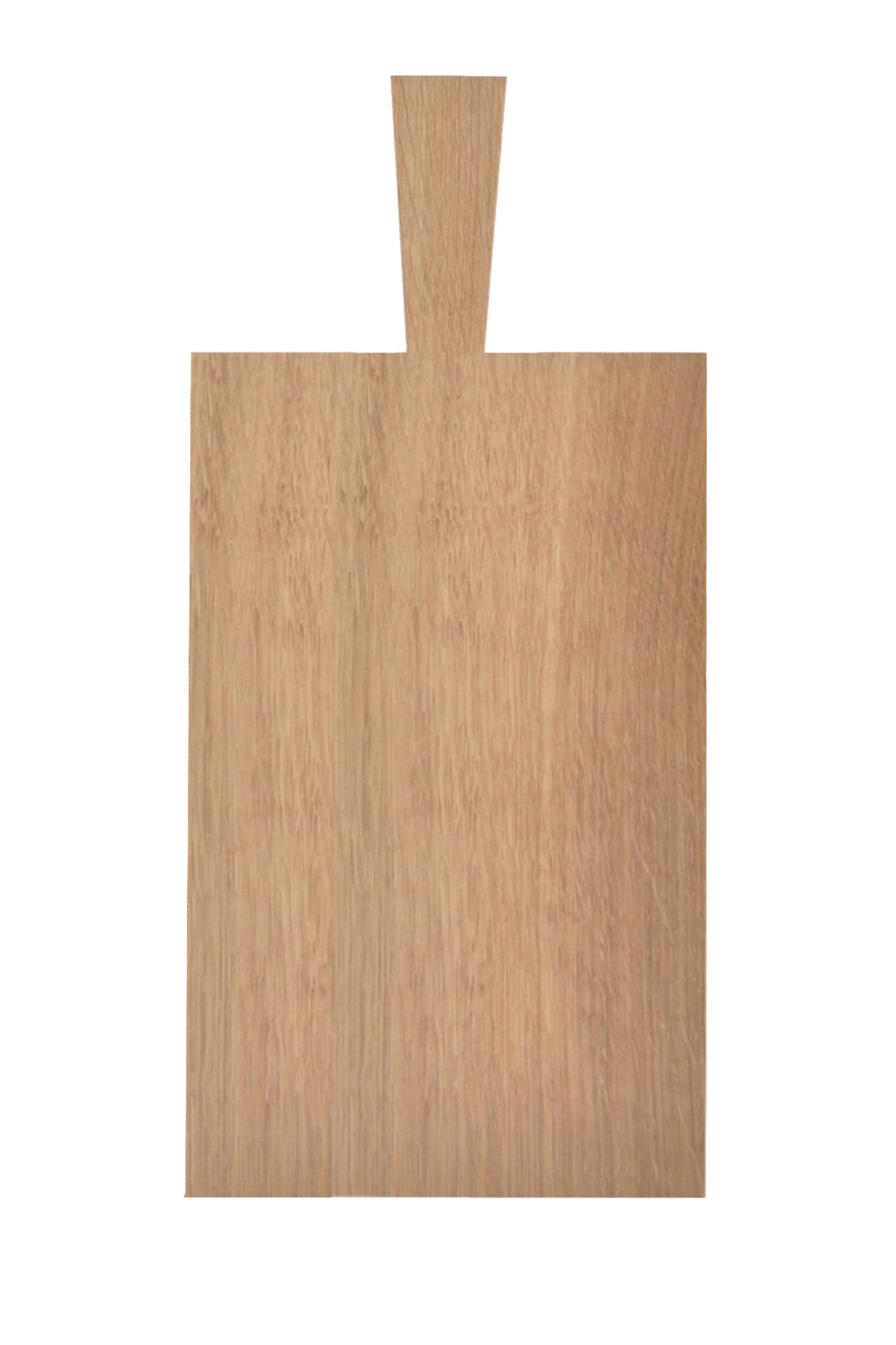 Brett mit Griff aus massiver Eiche natur – Raumgestalt Schneidebrett