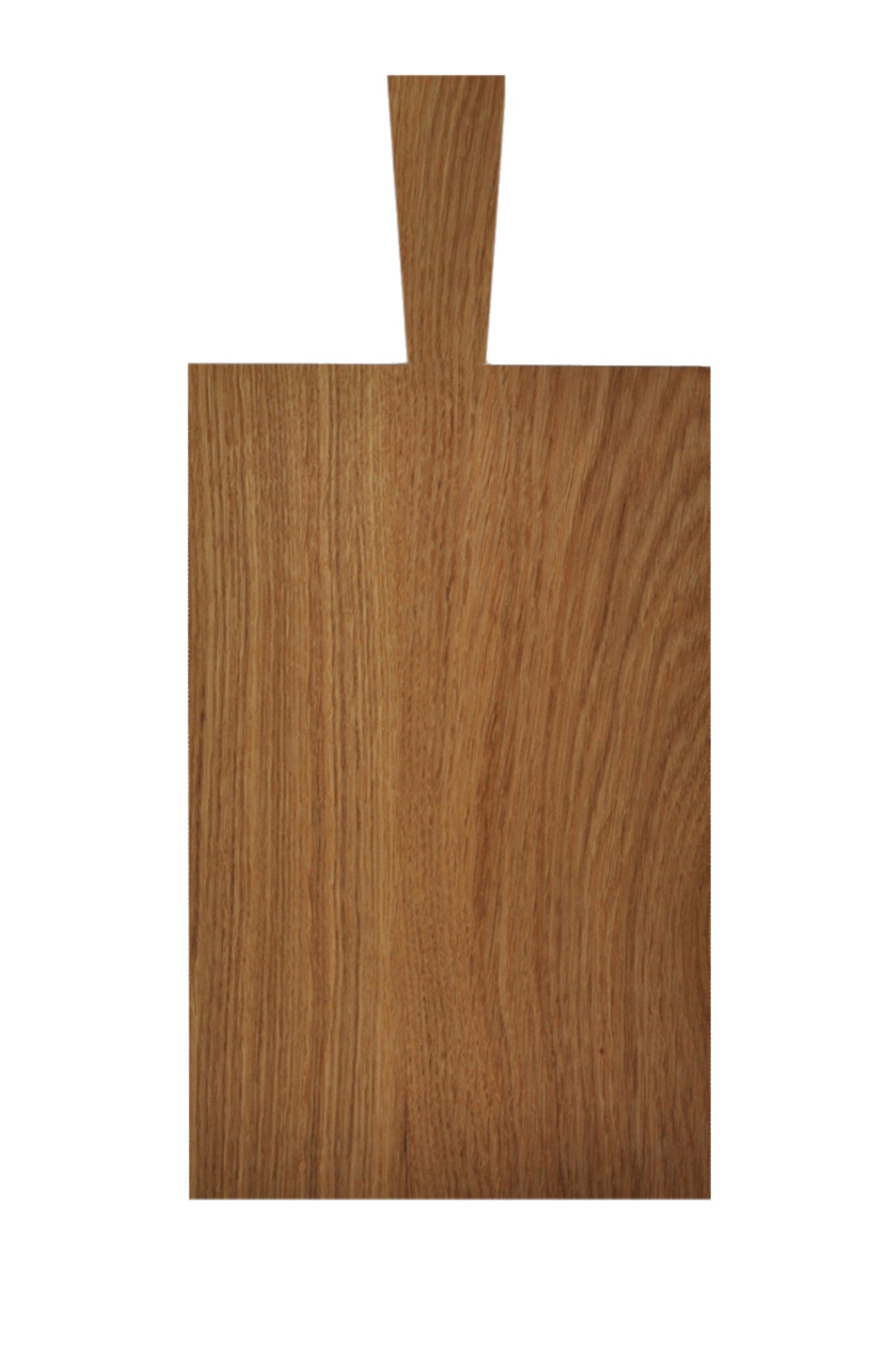 Brett mit Griff aus massiver Eiche geölt – Raumgestalt Schneidebrett