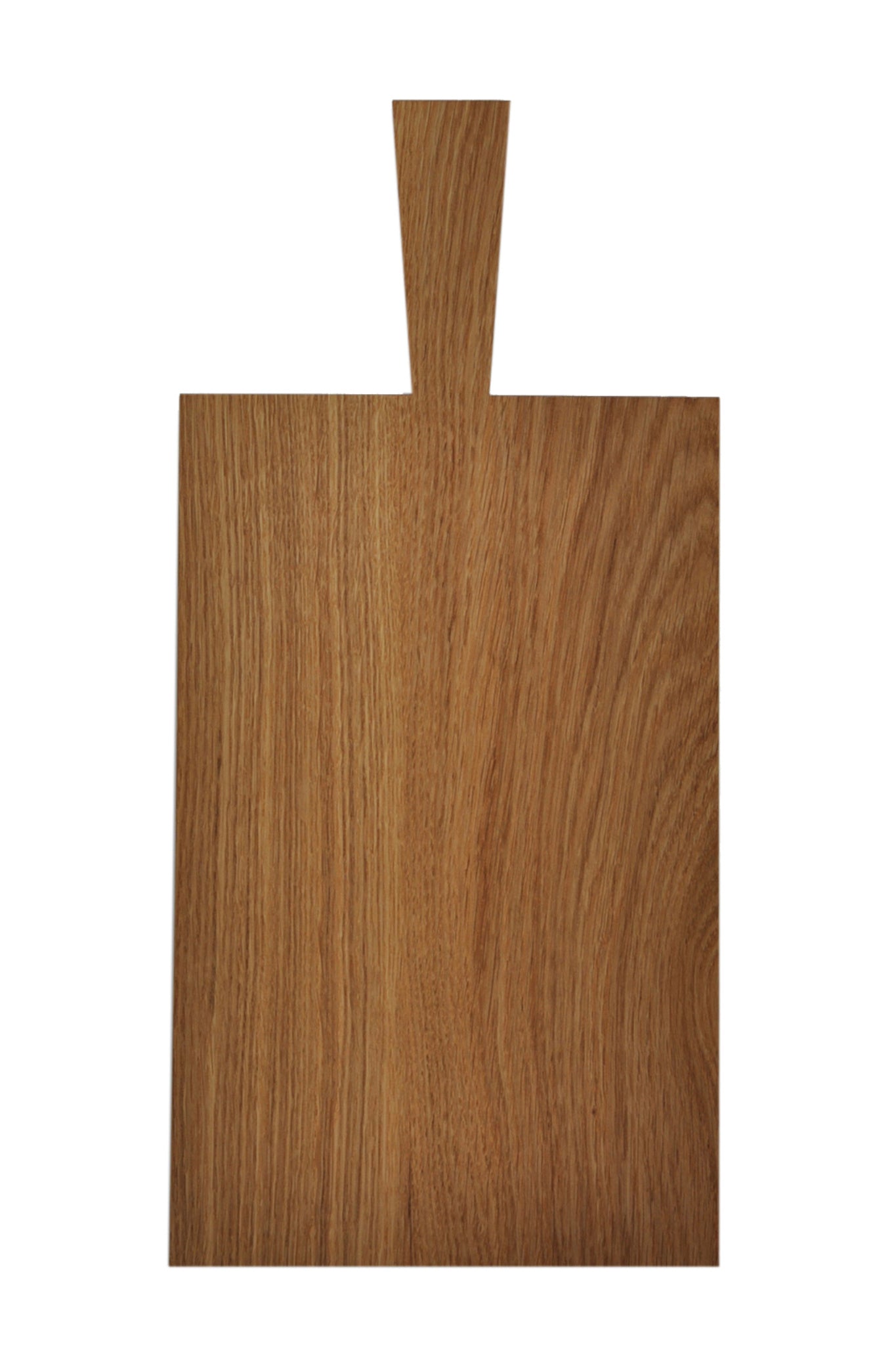 Brett mit Griff aus massiver Eiche geölt – Raumgestalt Schneidebrett