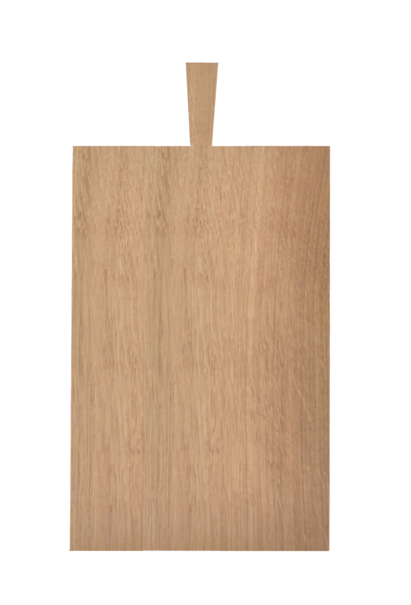 Brett mit Griff aus massiver Eiche natur – Raumgestalt Schneidebrett