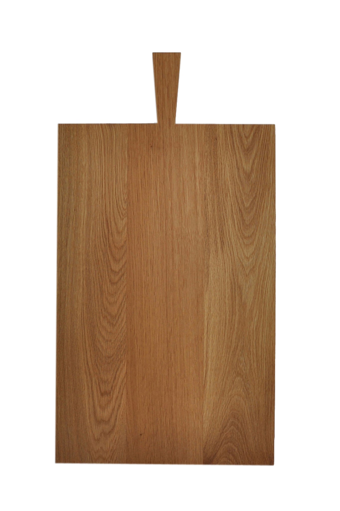 Brett mit Griff aus massiver Eiche geölt – Raumgestalt Schneidebrett