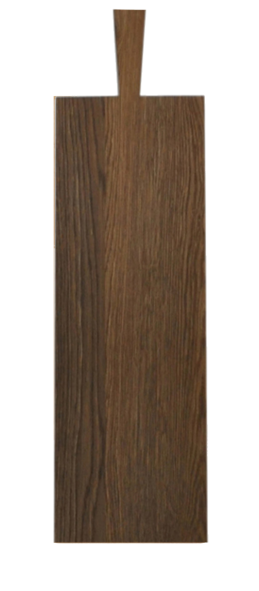 Brett mit Griff aus massiver Eiche dunkel geölt – Raumgestalt Schneidebrett