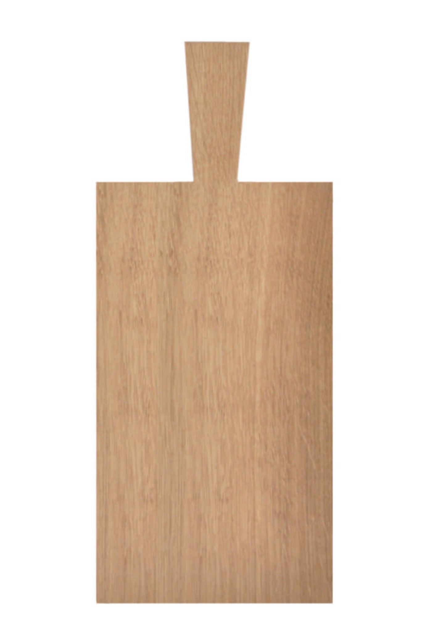 Brett mit Griff aus massiver Eiche natur – Raumgestalt Schneidebrett