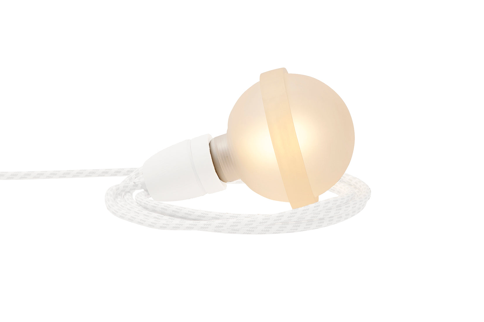 Glühbirne mit Silikonring für Raumgestalt Legelampe