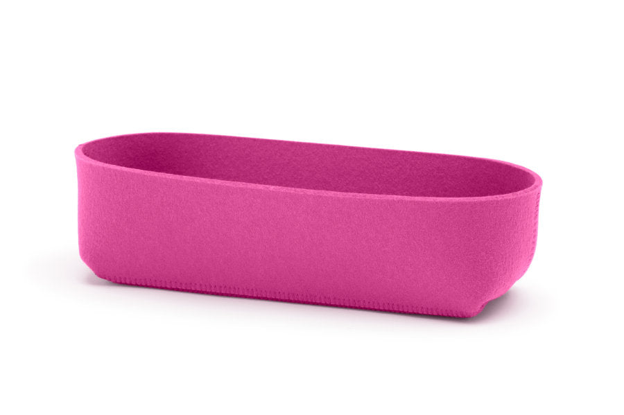 Hey-Sign Brotschale aus Wollfilz, Größe M, Farbe Rosa