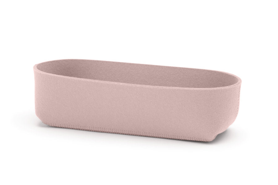 Hey-Sign Brotschale aus Wollfilz, Größe M, Farbe Powder