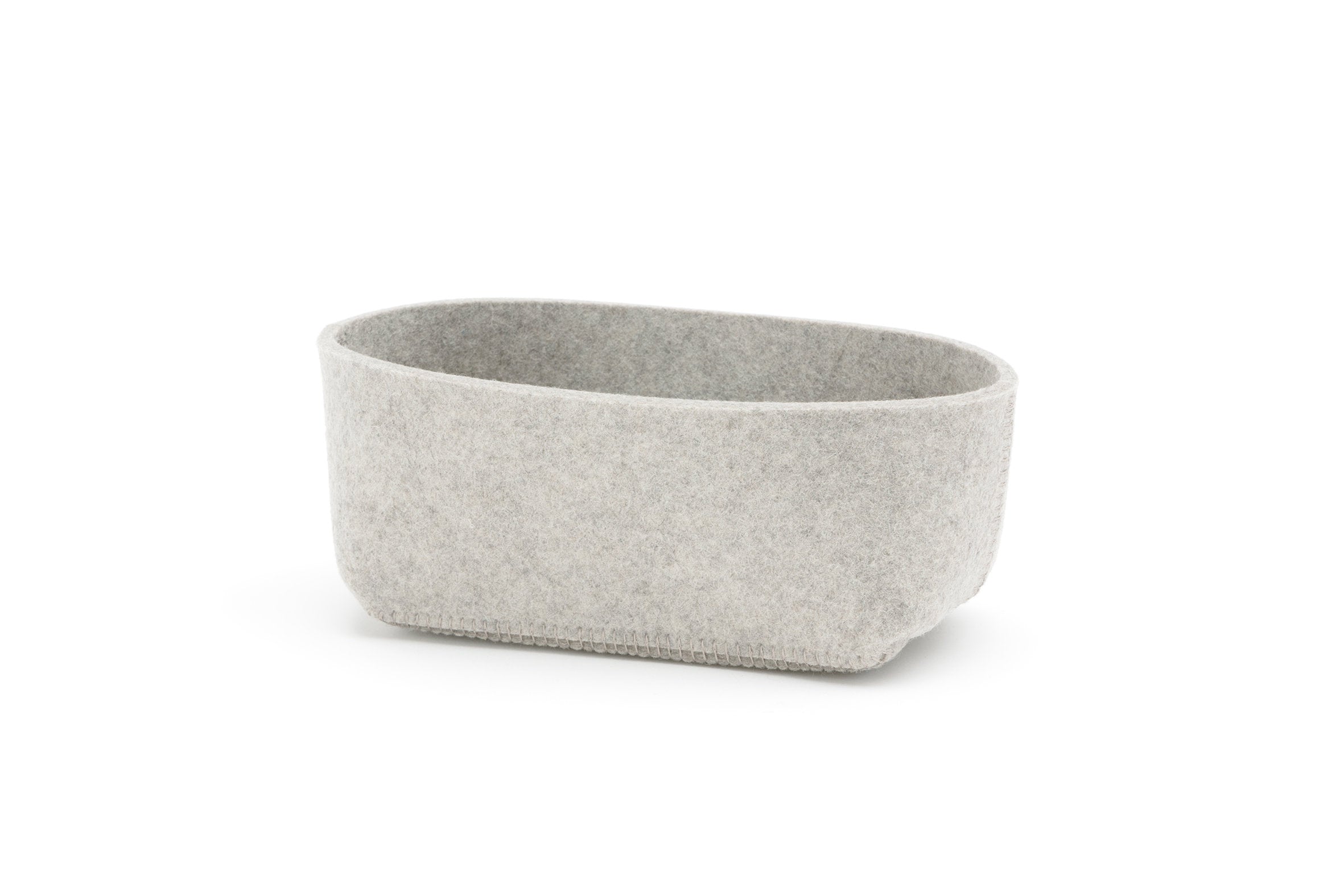 Hey-Sign Brotschale aus Wollfilz, Größe S, Farbe Marmor