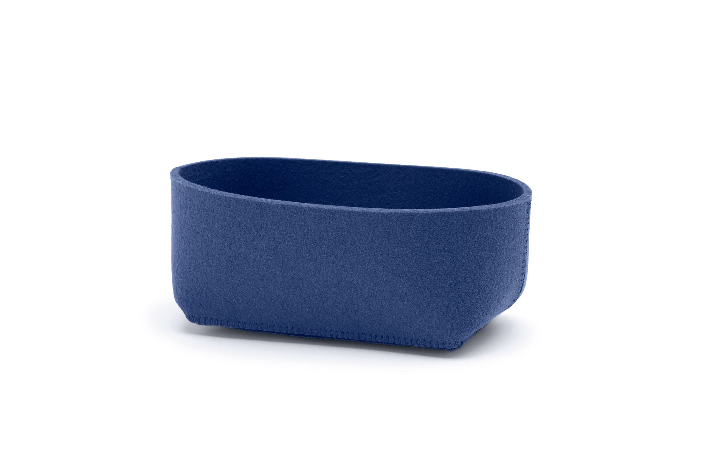 Hey-Sign Brotschale aus Wollfilz, Größe S, Farbe Indigo