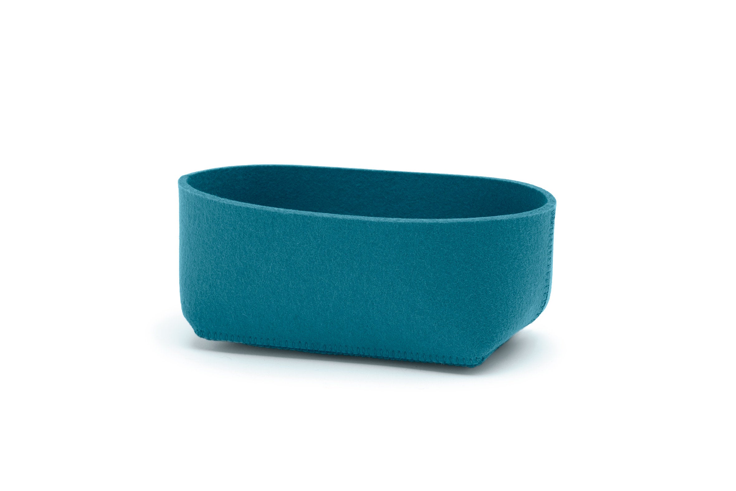 Hey-Sign Brotschale aus Wollfilz, Größe S, Farbe Deep Water